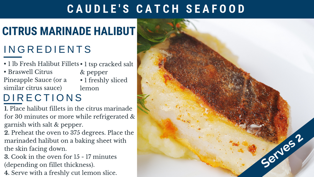 Citrus Marinade Halibut