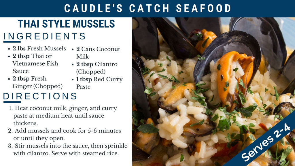 Thai Style Mussels
