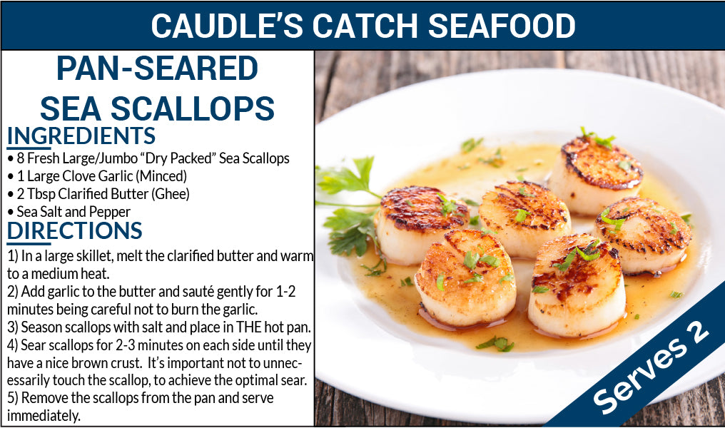 Pan-Seared Sea Scallops
