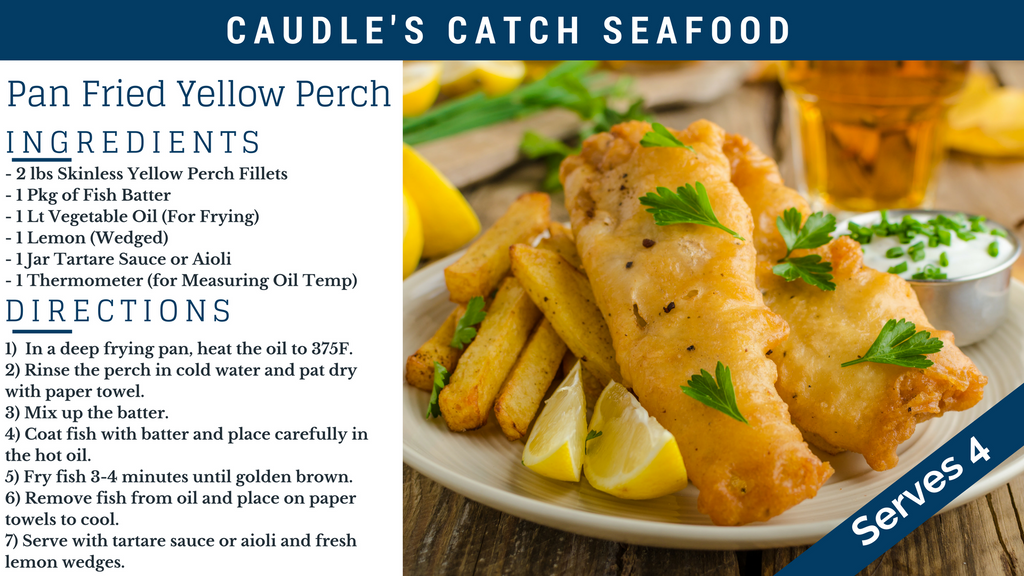 Pan Fried Yellow Perch