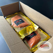 Apple Cider Infused Smoked Atlantic Salmon