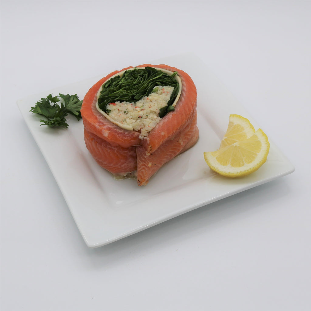 Freshly Made Rainbow Trout Rouladen (Per Piece)