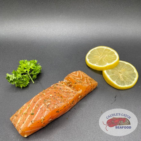 Fresh Wine & Herb Marinated 4oz Salmon Portions