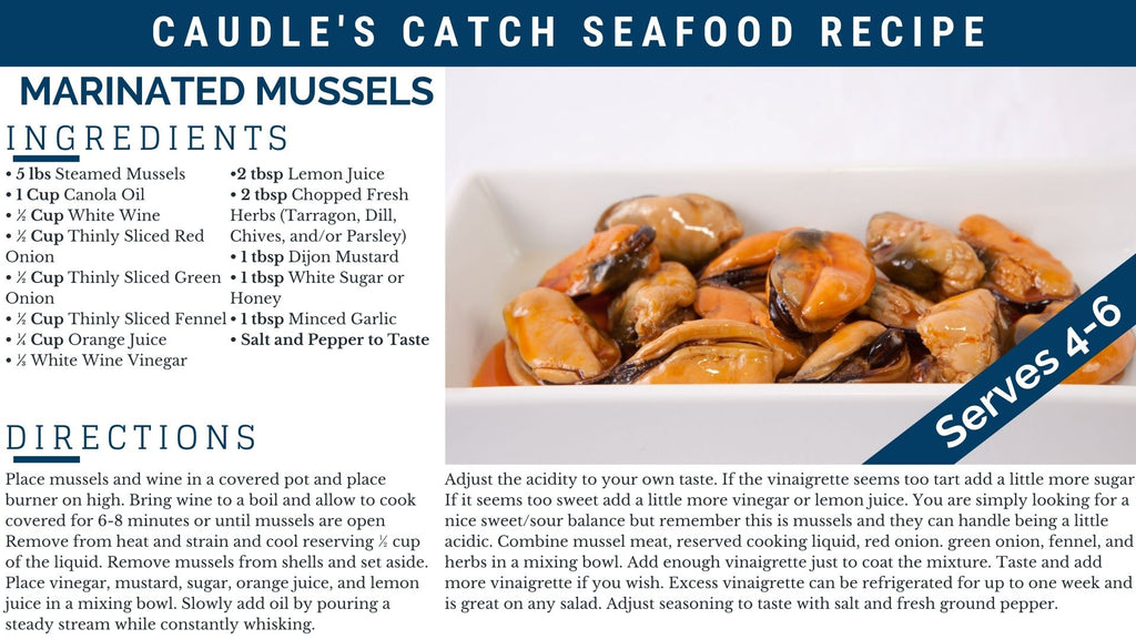 Marinated Mussels