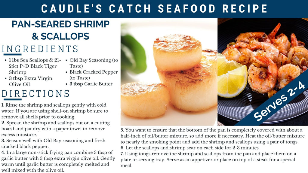 Pan Seared Shrimp & Scallops