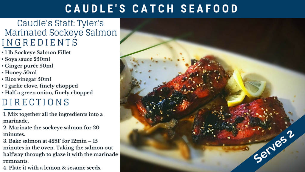 Tyler’s Marinated Sockeye Salmon