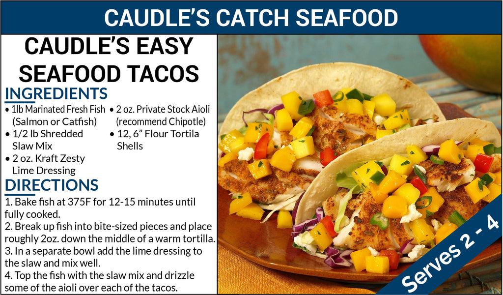 Easy Seafood Tacos