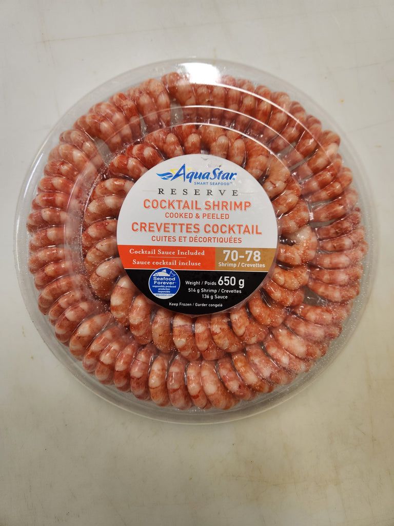 Cooked Shrimp Platter 650g Aqua Star