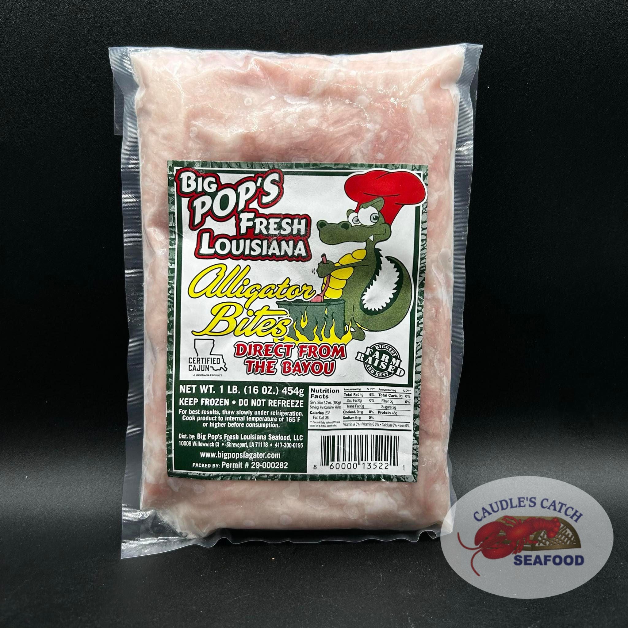 Gator Fillets Alligator Meat | Caudle's Catch Seafood