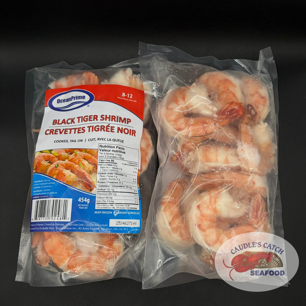 Cooked Black Tiger Shrimp (Peeled & Deveined)