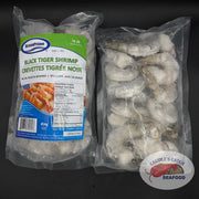 Raw Black Tiger Shrimp (Peeled & Deveined)
