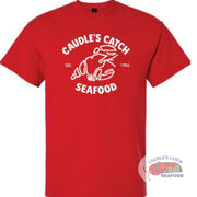 Caudle's Catch Red 40th TShirt