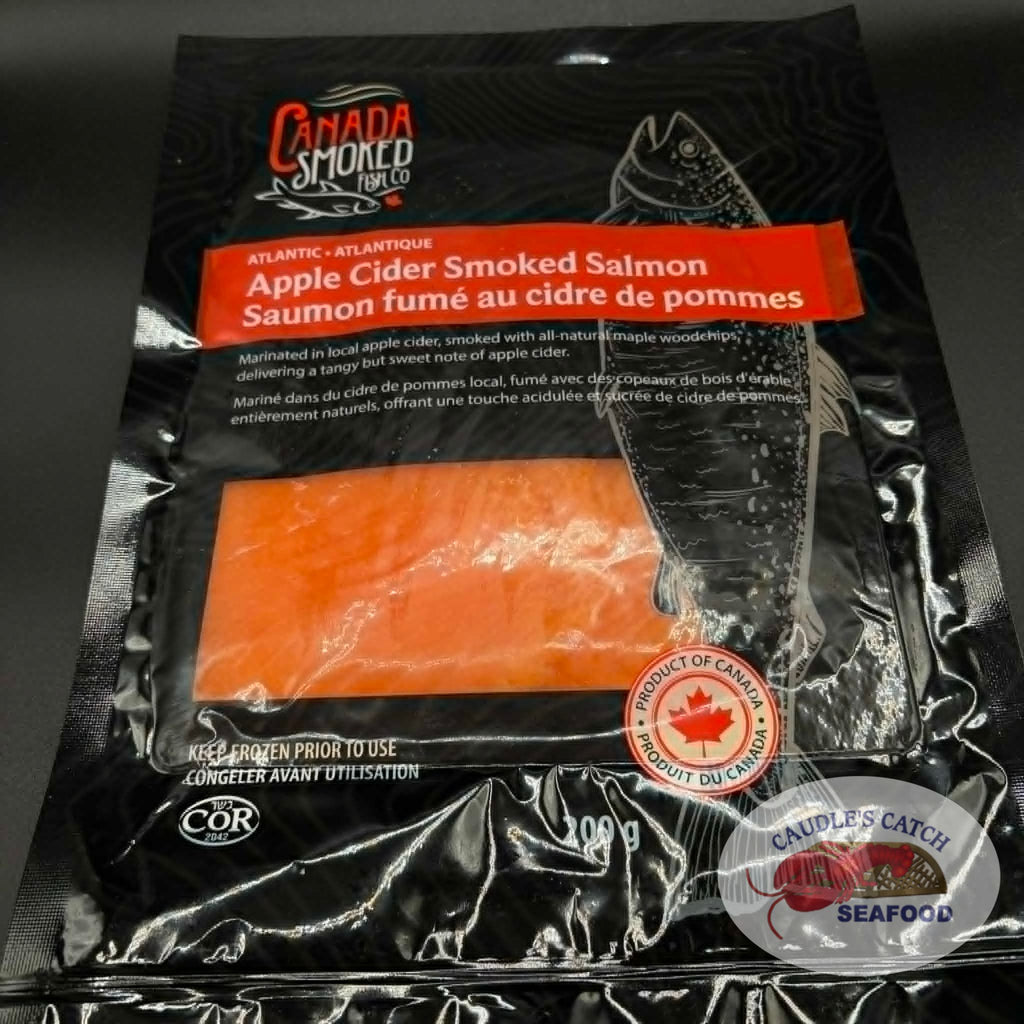 Apple Cider Infused Smoked Atlantic Salmon