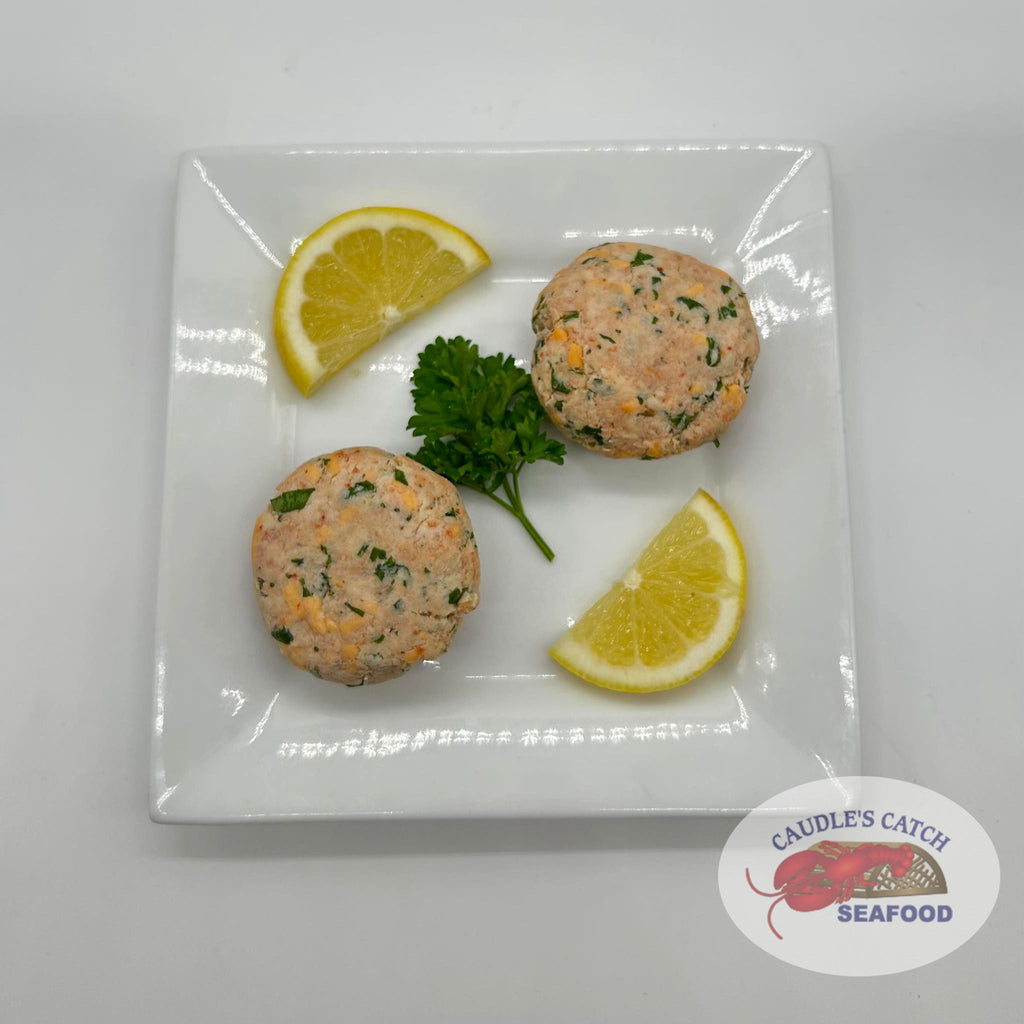 Freshly Made Gourmet Cheesy Lobster Cakes (Per Piece)