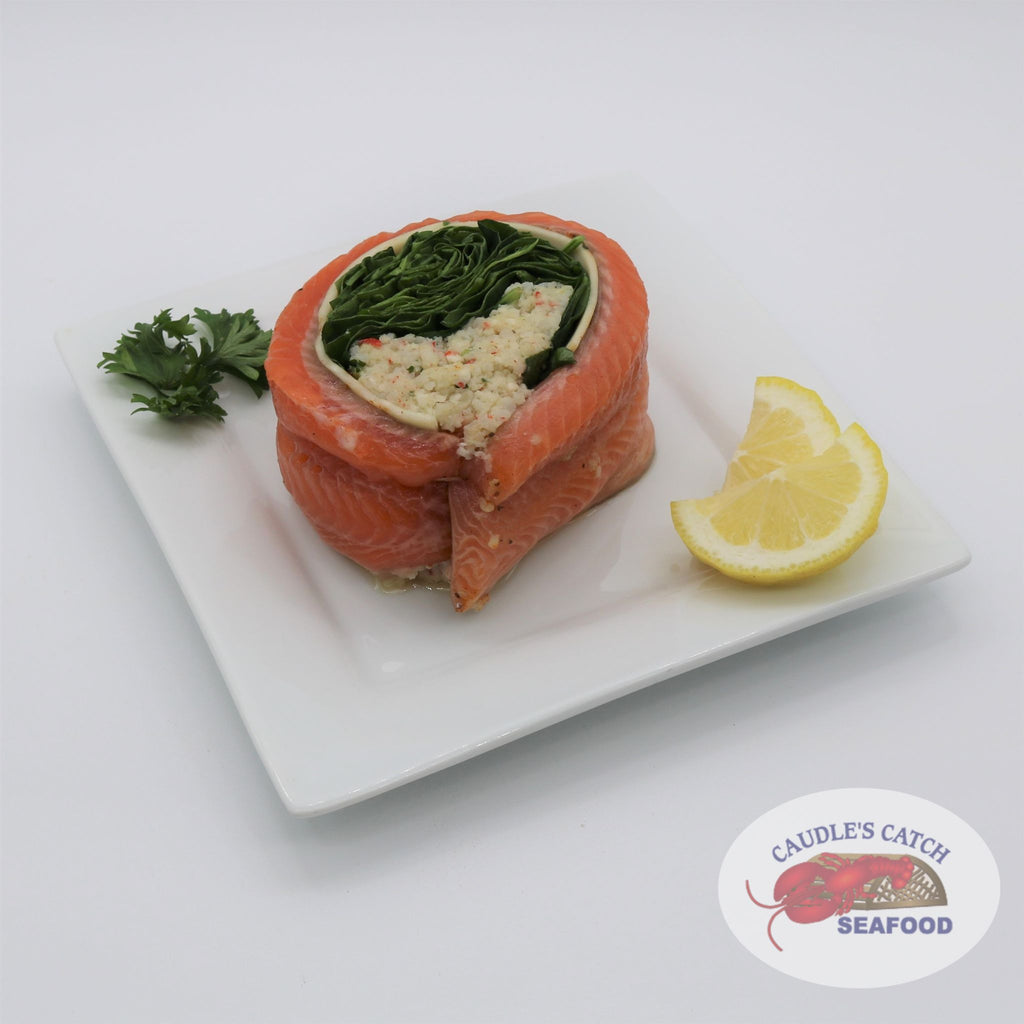 Freshly Made Rainbow Trout Rouladen (Per Piece)