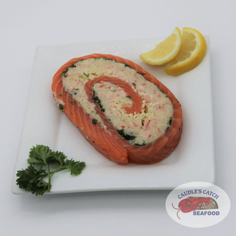 Freshly Made Salmon Pinwheels (Per Piece)