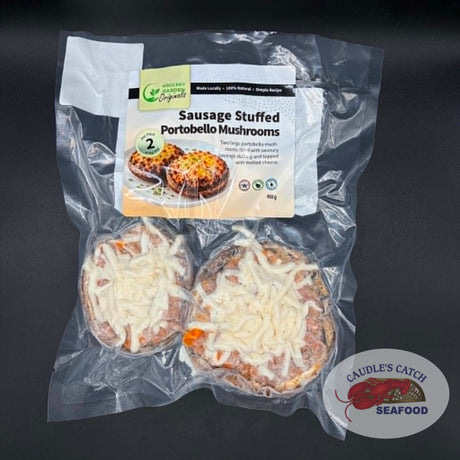 Grocery Garden - Sausage Stuffed Portobello