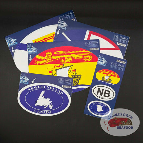 Assorted East Coast Flag Stickers