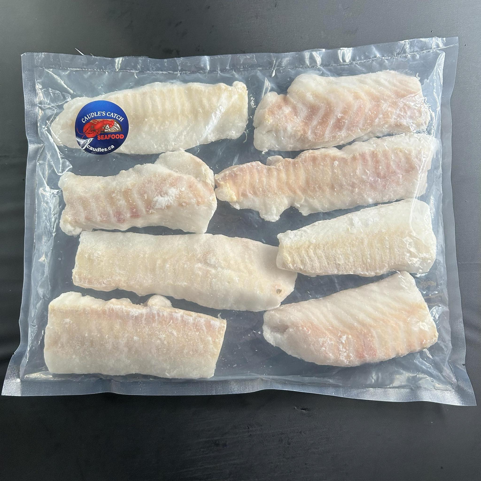 Icelandic Cod Portions Value Pack (3 lb) | Caudle's Catch Seafood