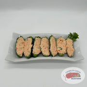 Freshly Made Lobster Stuffed Jalapeno Poppers