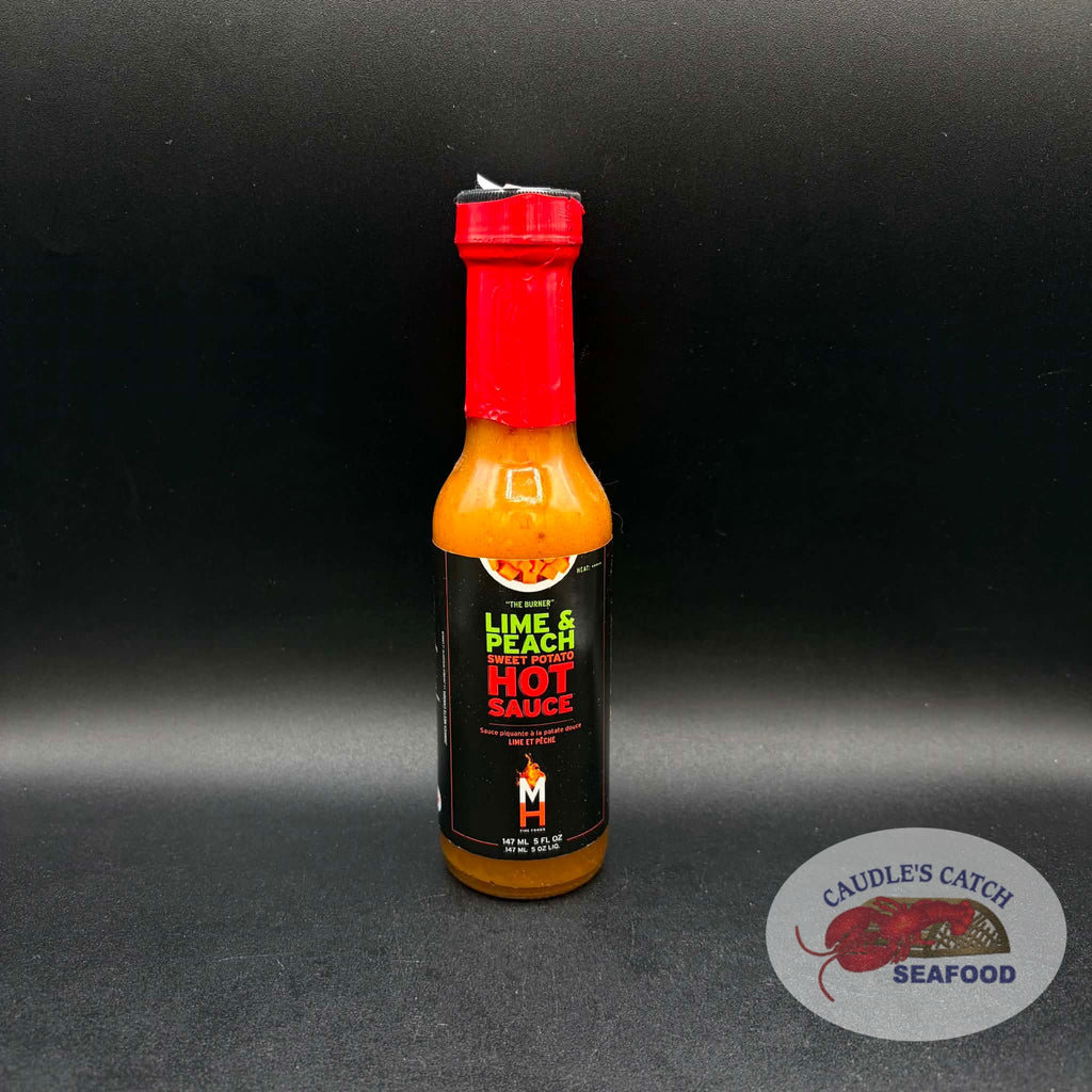 MH Lime and Peach Sweet Potato Hot Sauce
