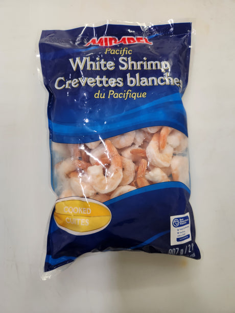 Mirabel Cooked Pacific White Shrimp 31-40ct 908g