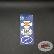 Assorted East Coast Flag Stickers