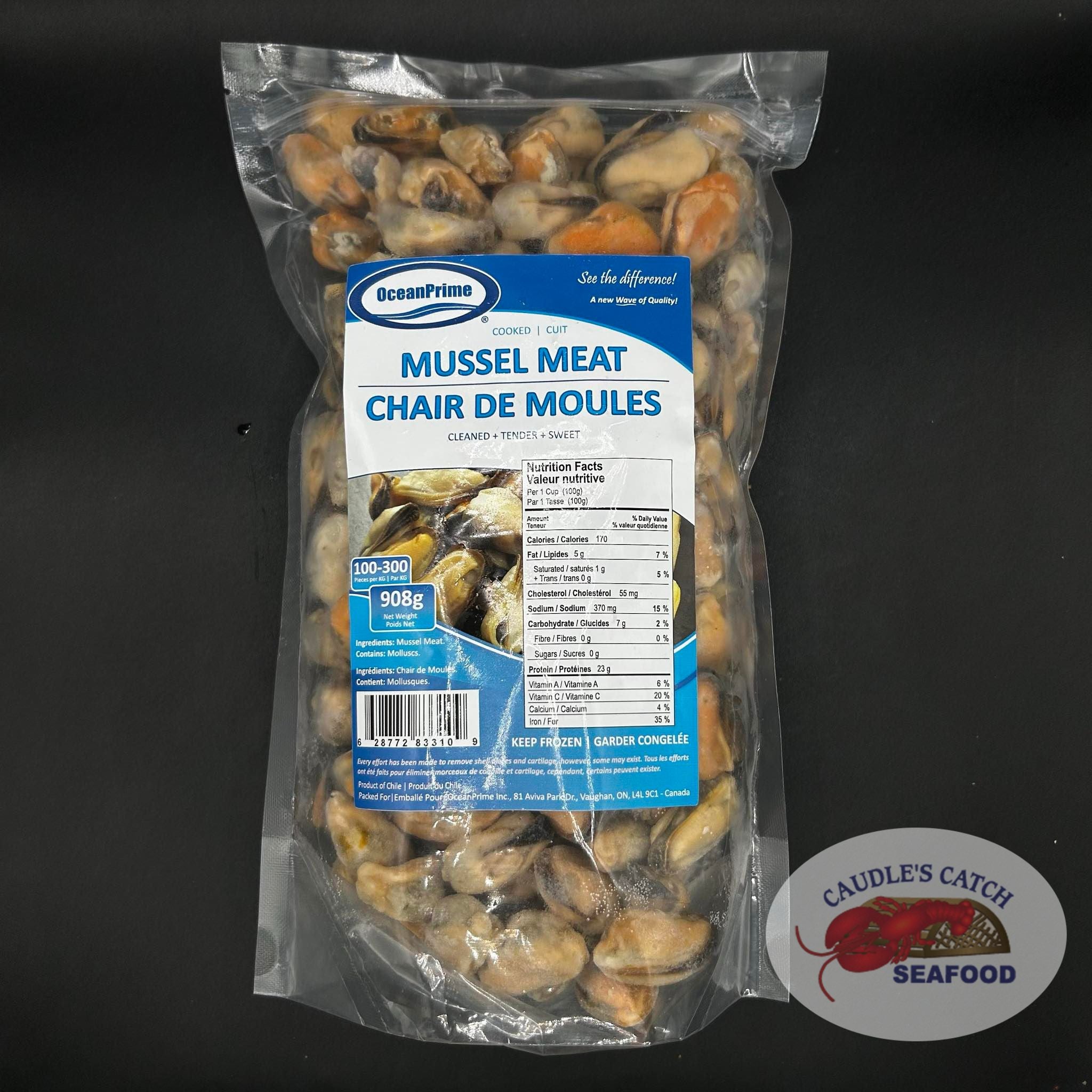 Fully Cooked Mussel Meat | Caudle's Catch Seafood