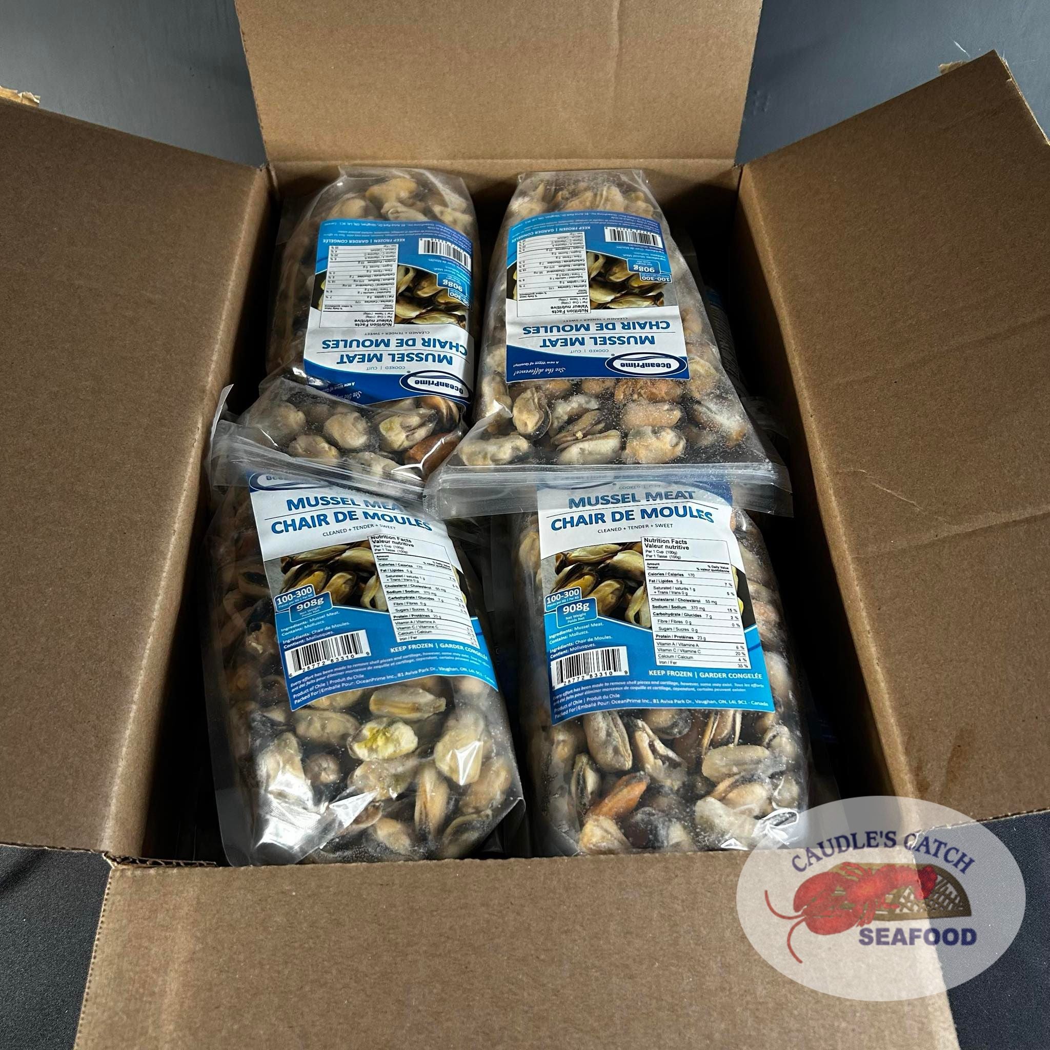 Fully Cooked Mussel Meat | Caudle's Catch Seafood
