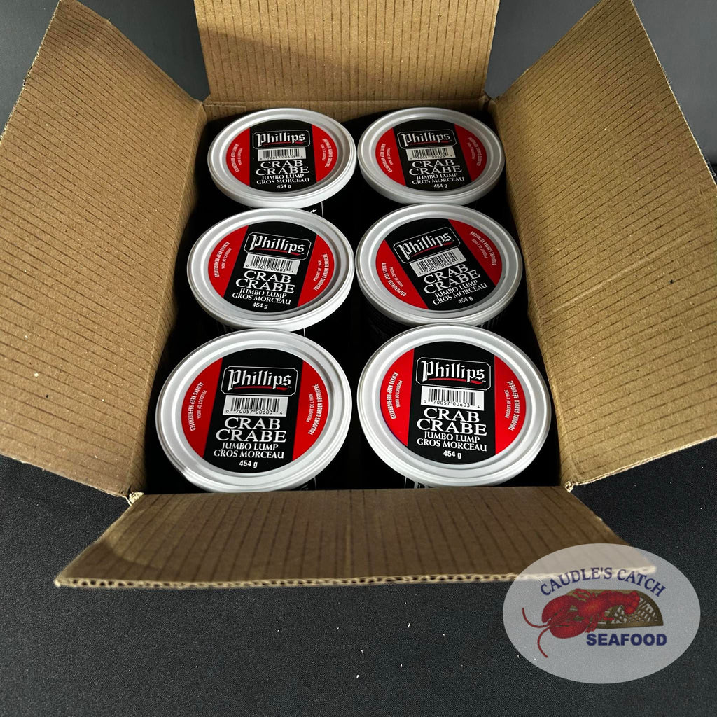 Phillips Pasteurized Jumbo Lump Crab Meat