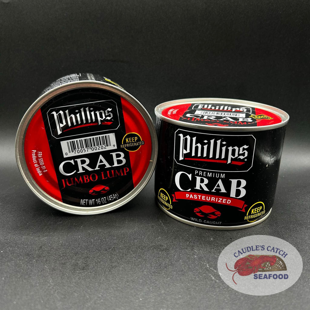 Phillips Pasteurized Jumbo Lump Crab Meat