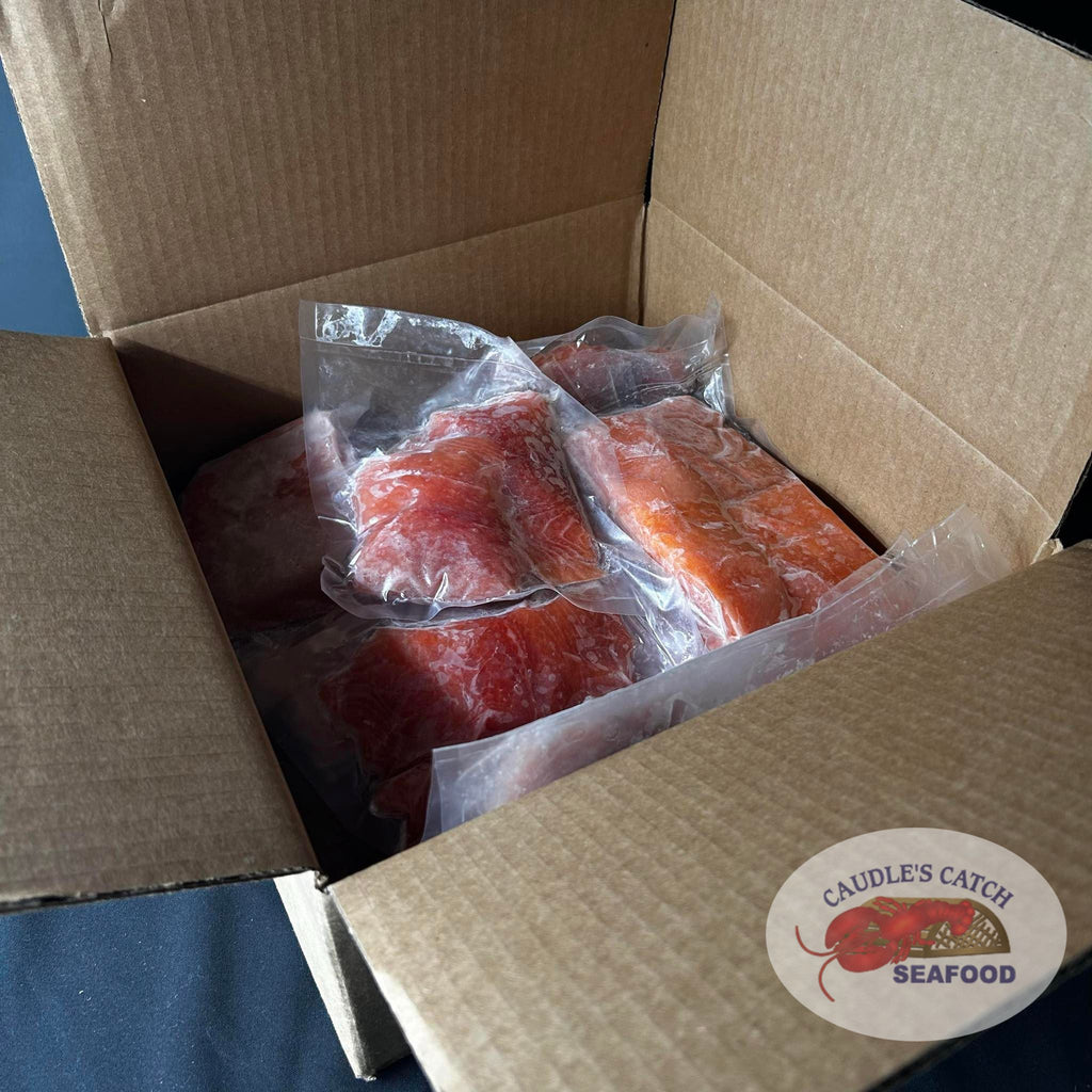 Frozen 4oz Atlantic Salmon Portions *House-Packed*