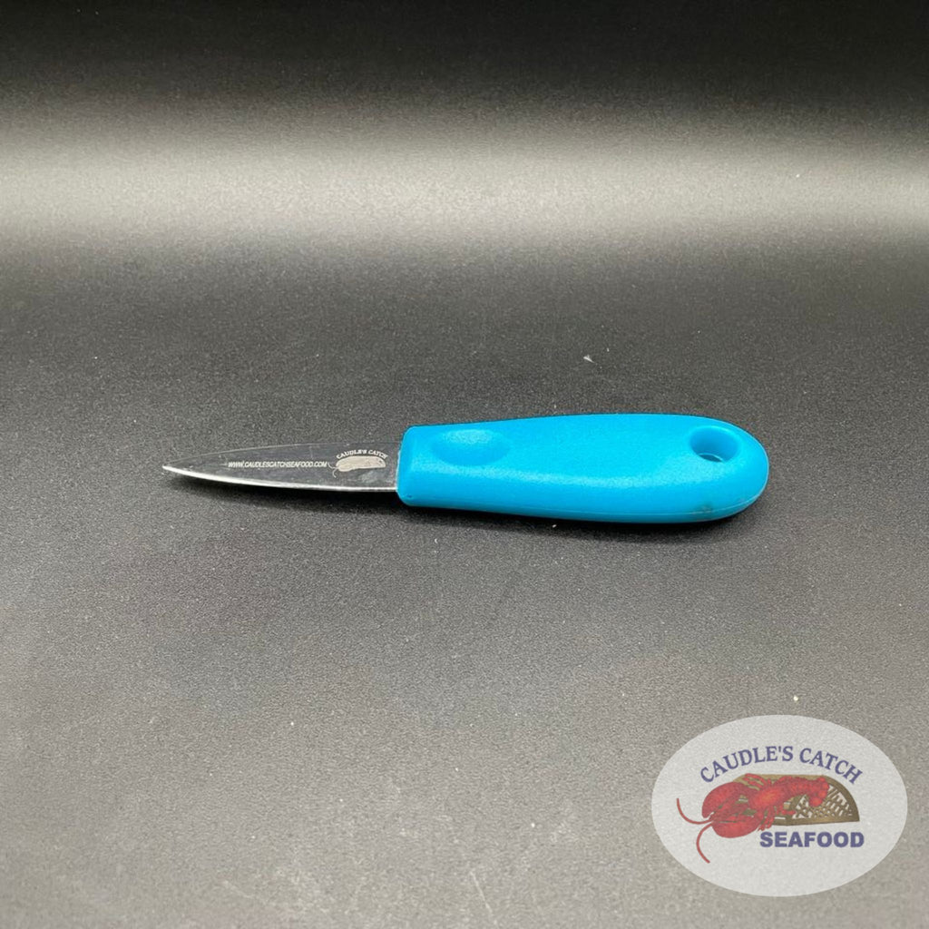 Caudle's Small Blue Oyster Shucking Knife