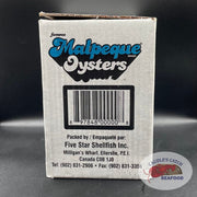 Fresh Malpeque 33ct Oyster Box