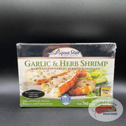 Herb & Garlic Butterfly Shrimp, Aqua Star