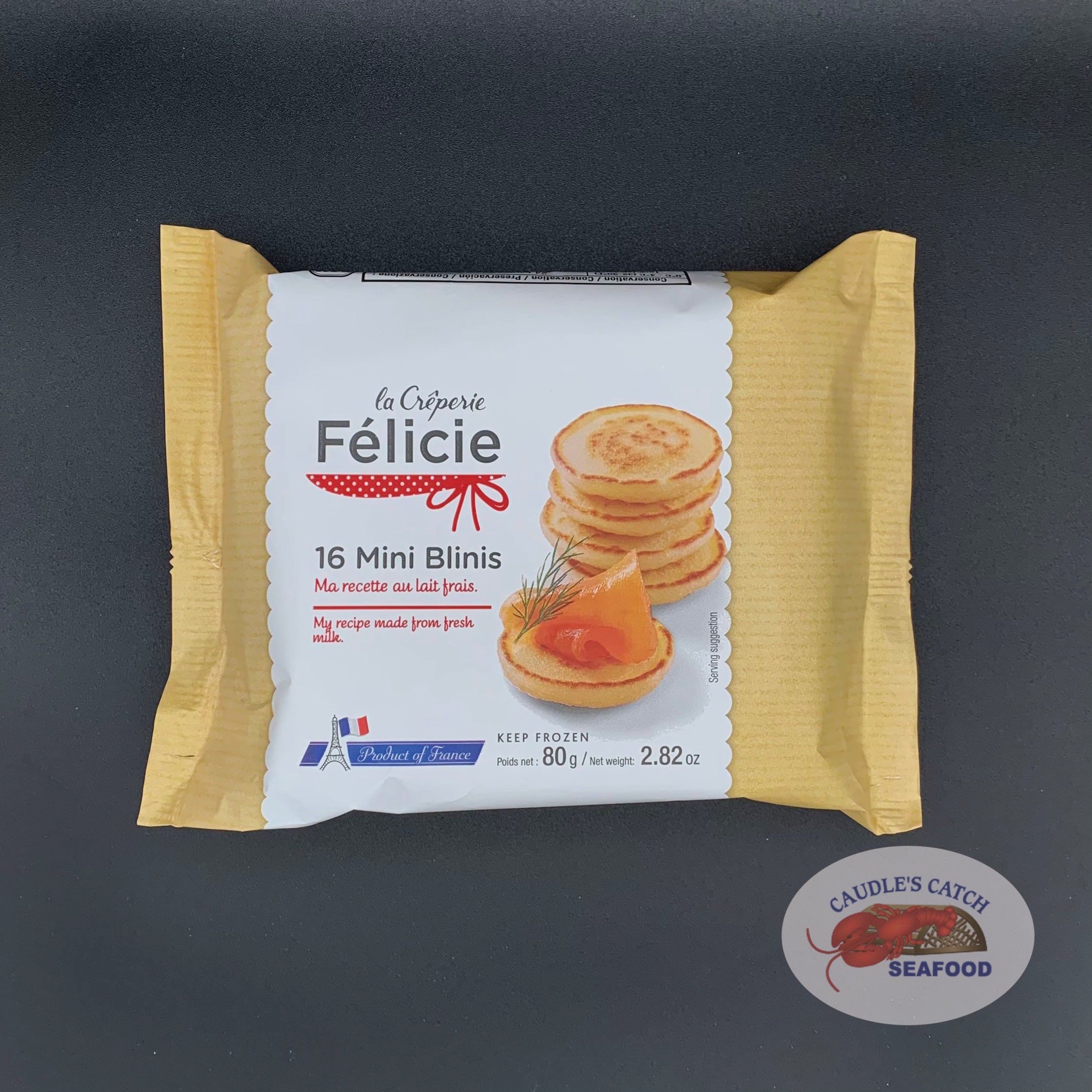 Mini Blinis | Caudle's Catch Seafood Mini Blinis | Caudle's Catch Seafood