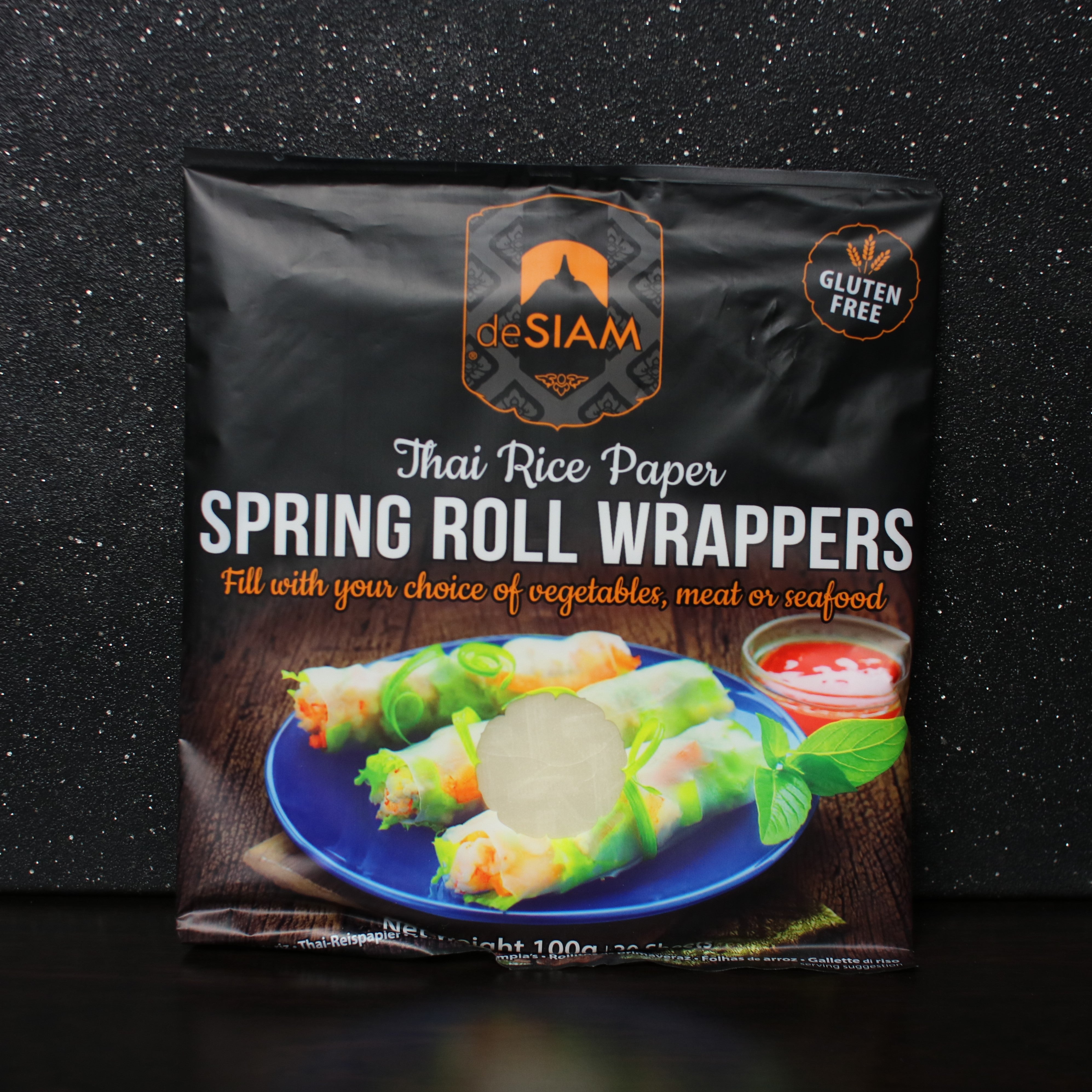 Thai Spring Roll Wrappers, 22 cm :: ImportFood