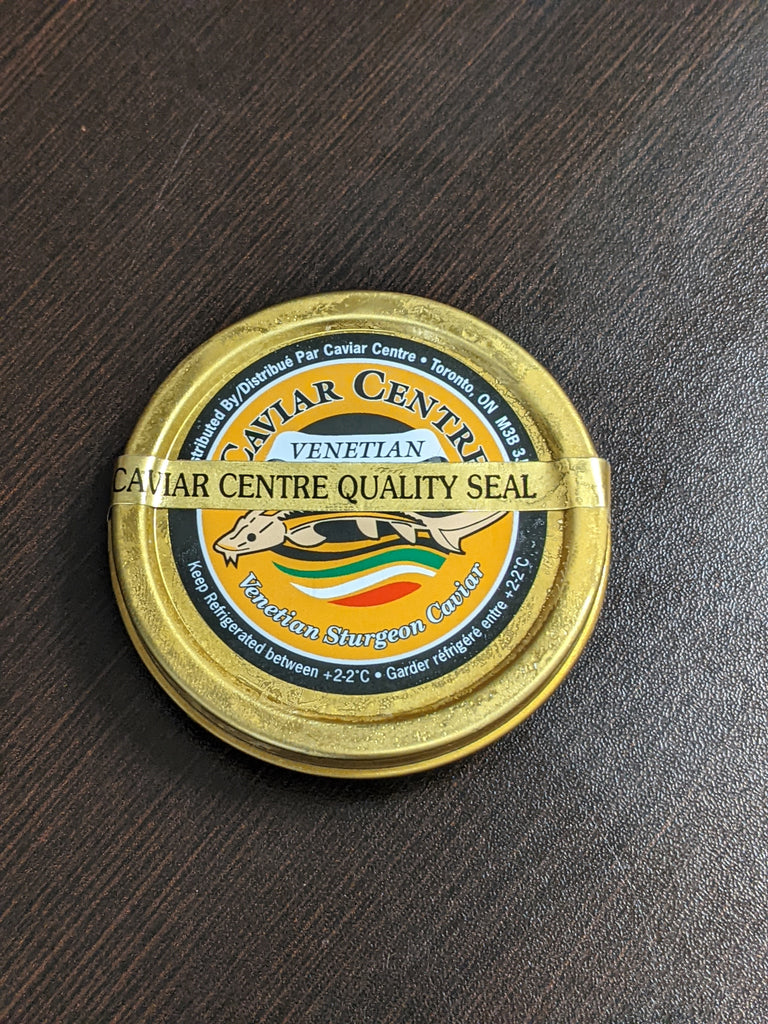 Venetian Sturgeon Caviar, Black