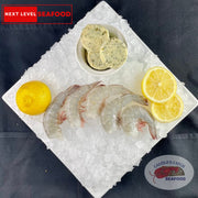 Fresh "Bluefoot" White Shrimp